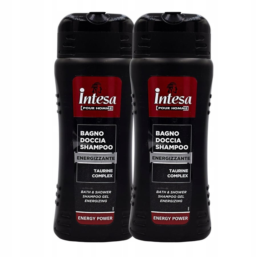 

Intesa, Набор гелей для душа 2в1 Таурин, 2x500 мл
