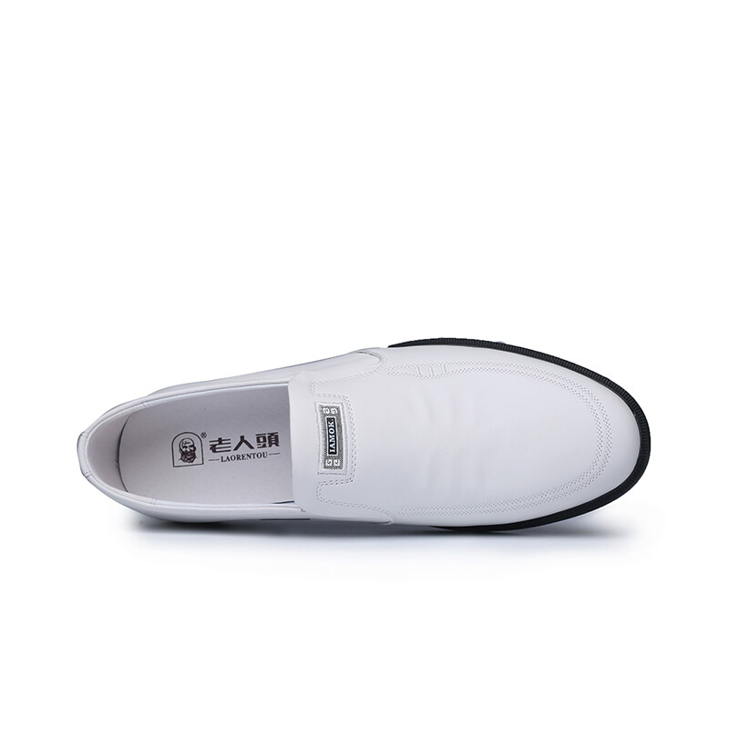 Туфли мужские Men"s Casual Men Low-Top Laorentou, белый — фото 3