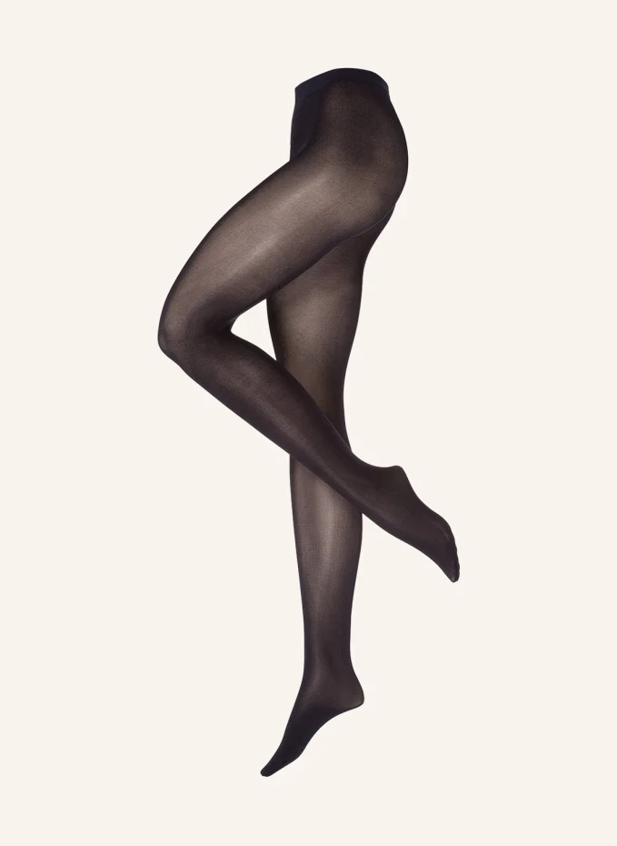 

Сатиновые непаковые колготки Wolford, синий