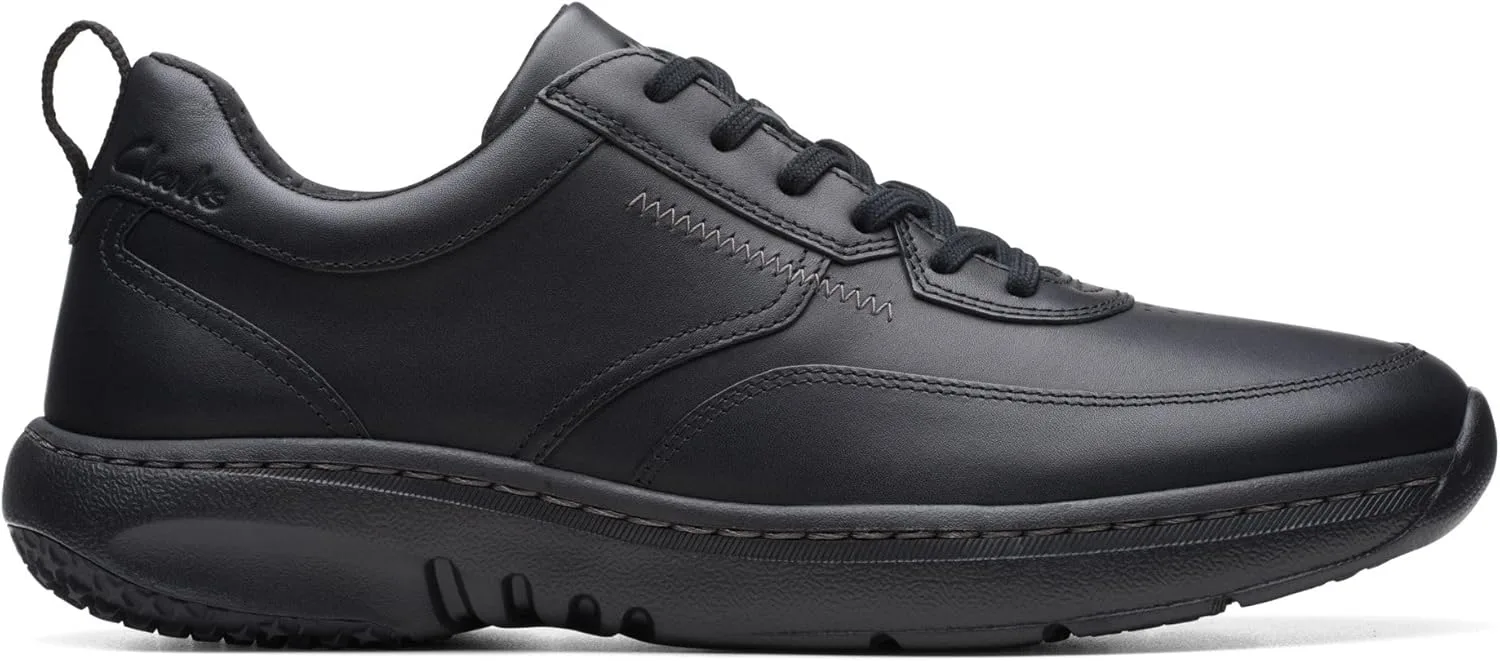 Мужские кроссовки Clarkspro и кроссовки Clarks на шнуровке, черный — фото 4