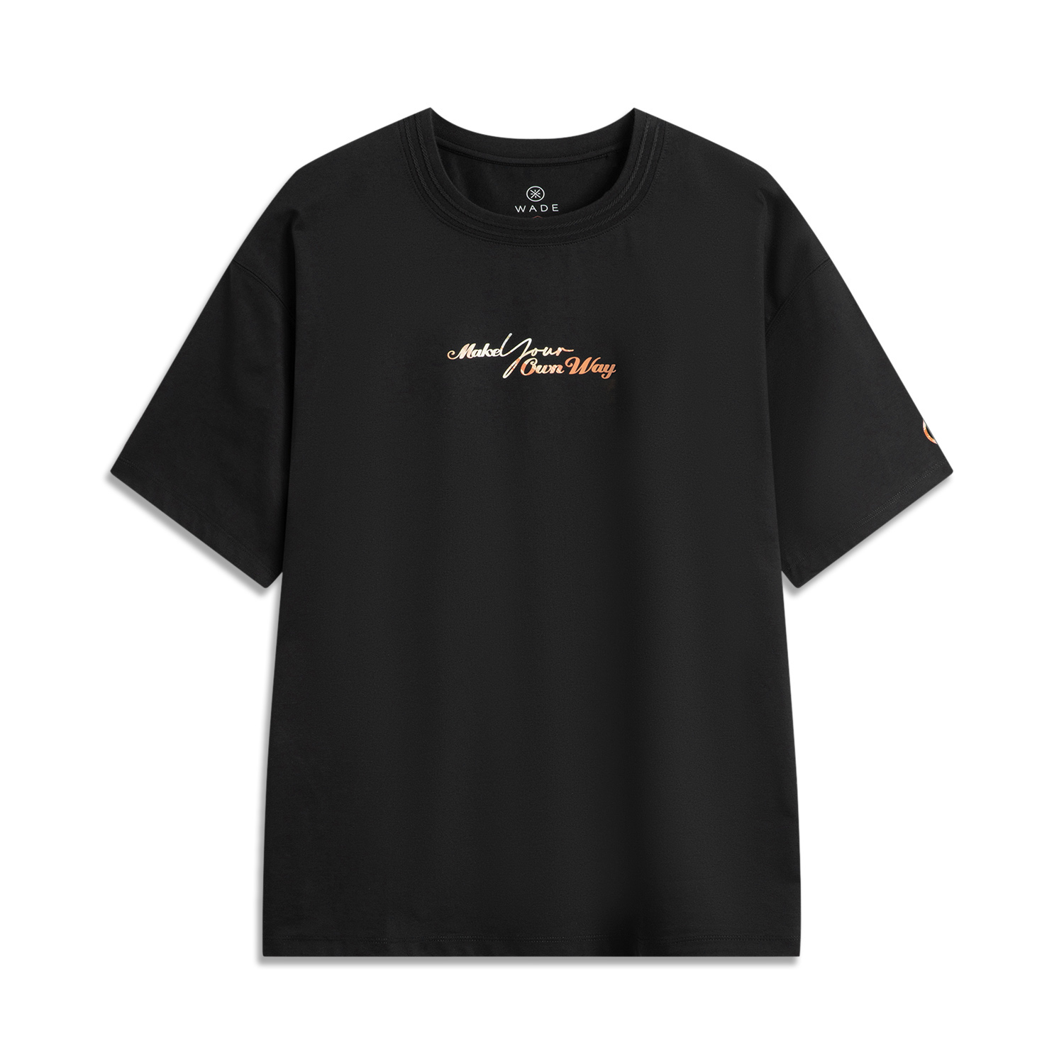 

LINING Футболка мужская black из коллекции basketball, Черный, LINING Футболка мужская black из коллекции basketball