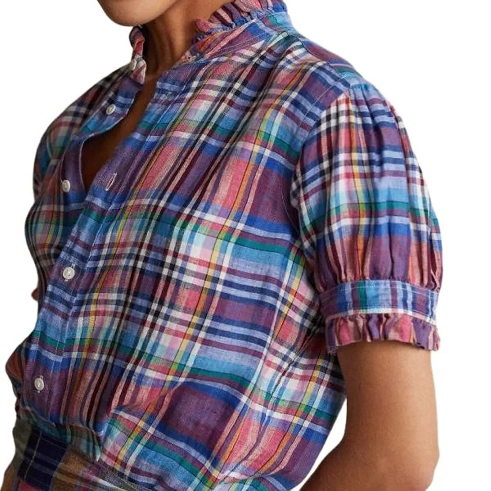 Рубашка женская Multicolor Polo Ralph Lauren — фото 4