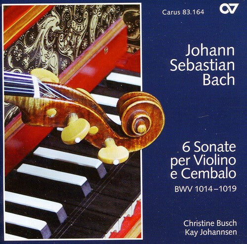 

CD диск Bach Busch / Johannsen: 6 Sonate Per Violino E Cembalo