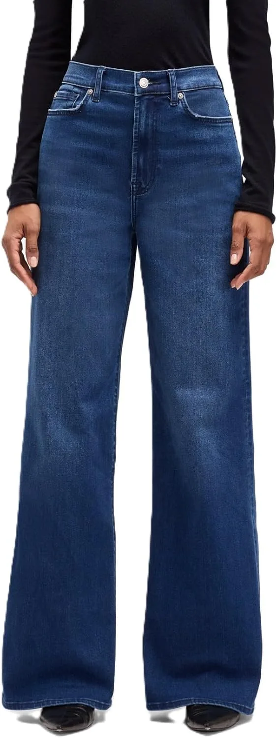 

7 for All Mankind Женские джинсы Jo Wide Leg с ультравысокой посадкой