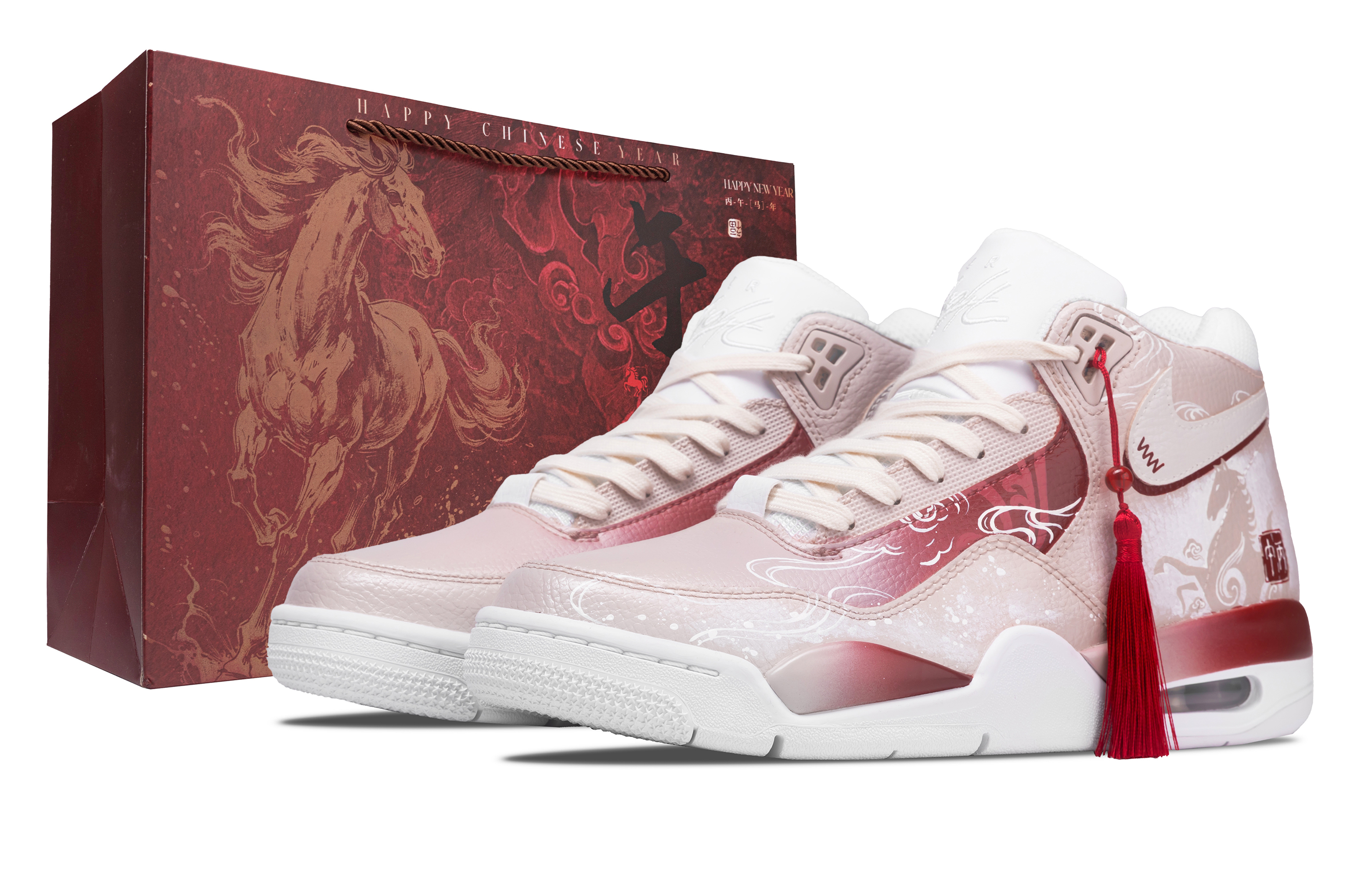 

Nike Кроссовки Flight Legacy Total Crimson Edge Cloud Mid top Vintage Basketball Unisex Red