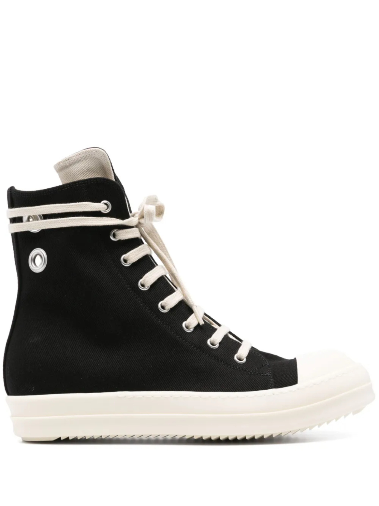 Высокие кеды Rick Owens DRKSHDW с люверсами, черный