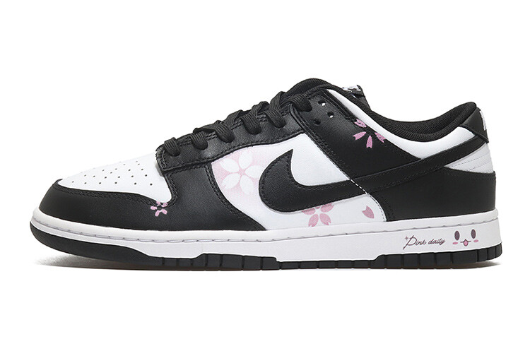 

Кроссовки Nike Dunk Skateboard Shoes Women's Low-Top Black White