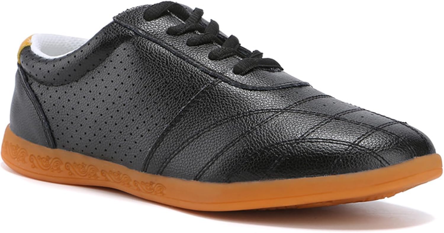 

Черные кроссовки для боевых искусств, кунг-фу, тайцзи, нескользящие кроссовки Crysterris