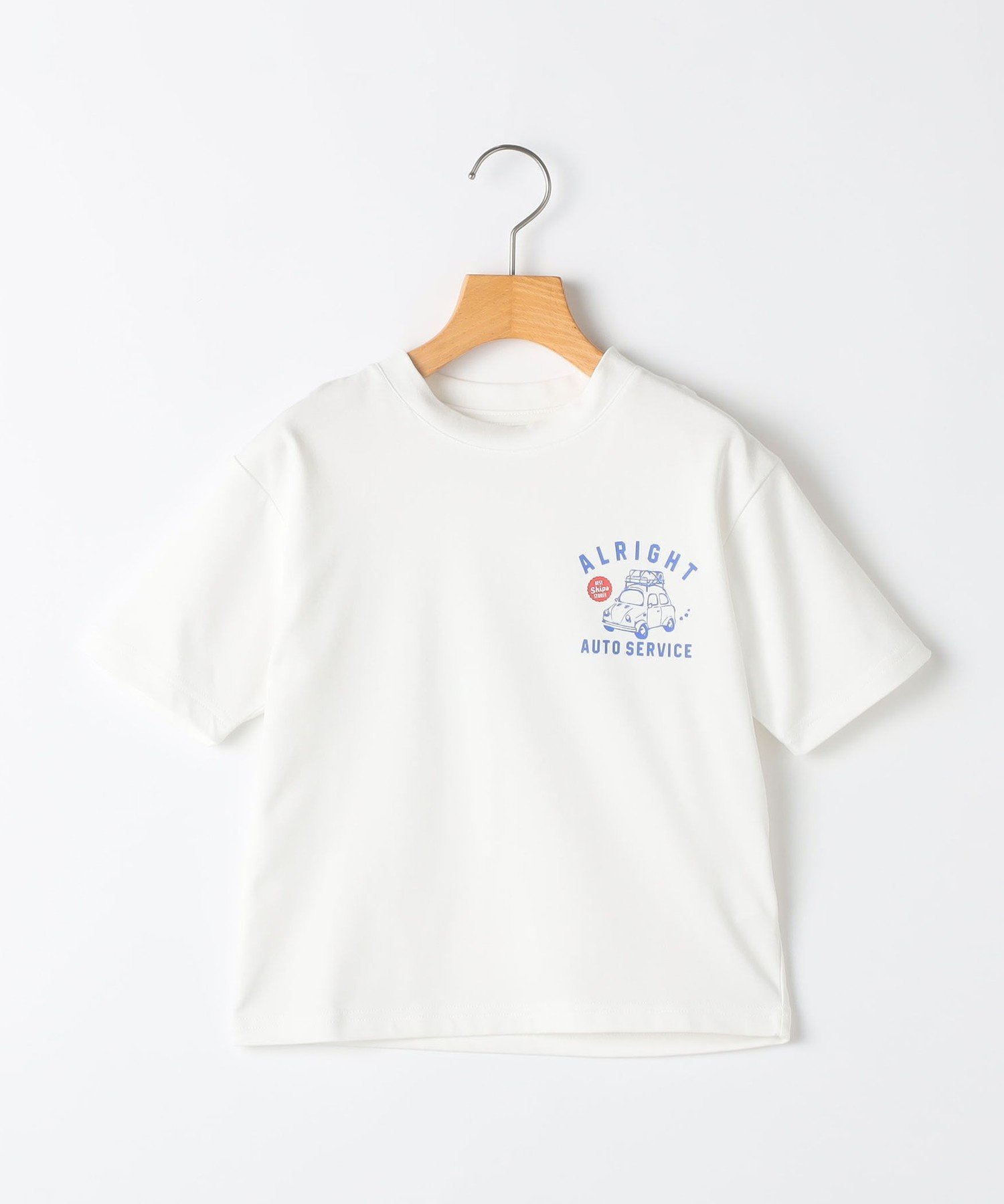 Детская футболка с коротким рукавом и принтом. Размер: 100~130 см SHIPS KIDS, White