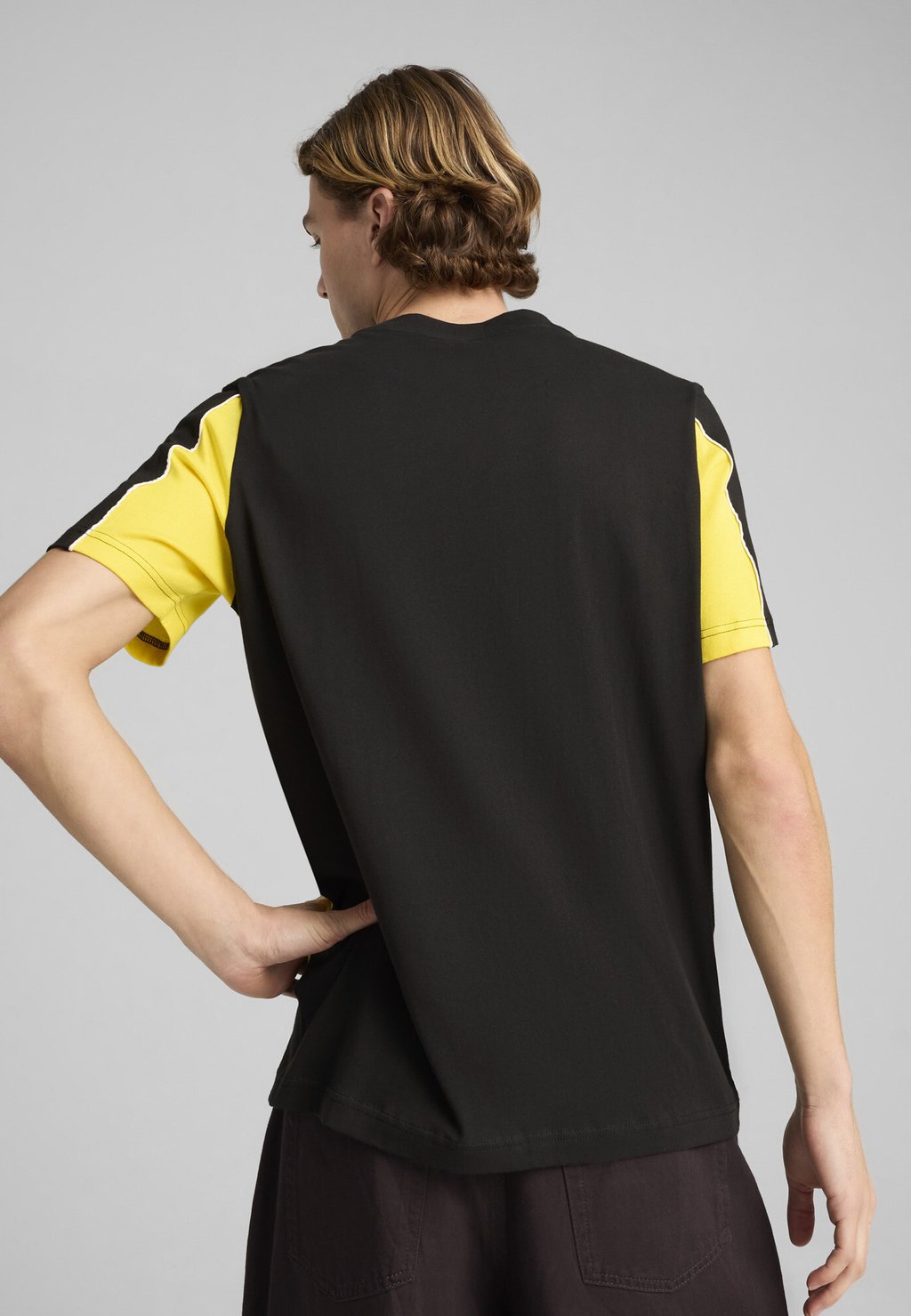 

Футболка с принтом BVB Puma, черный