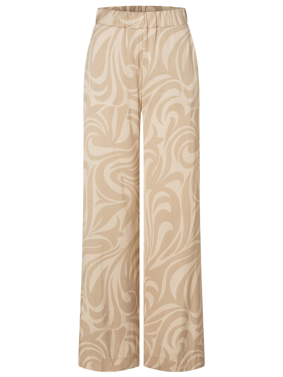 

Широкие брюки Ana Alcazar Waposa, Beige/Light beige