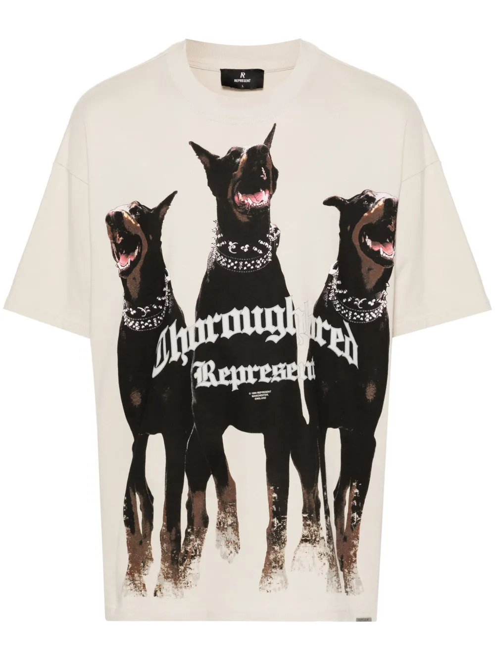 

Футболка Thoroughbred Represent, слоновая кость