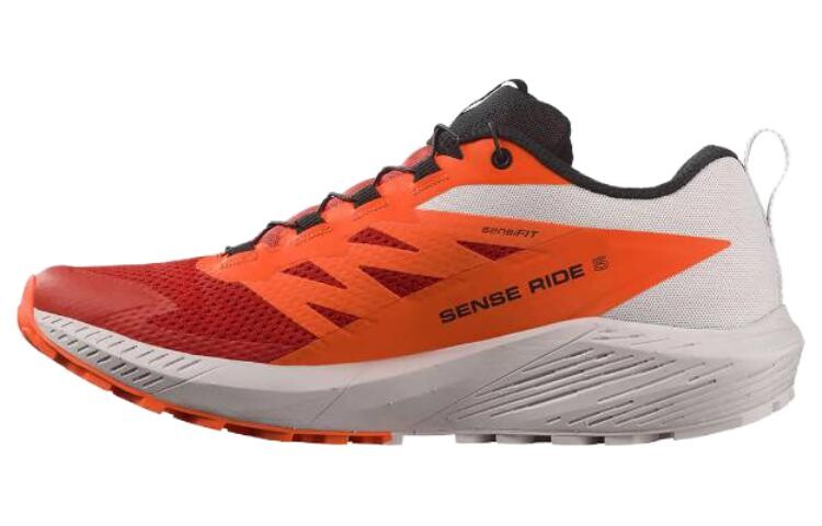 

Кроссовки SALOMON Sense Ride 5 'Lunar Rock Fiery Red', белый