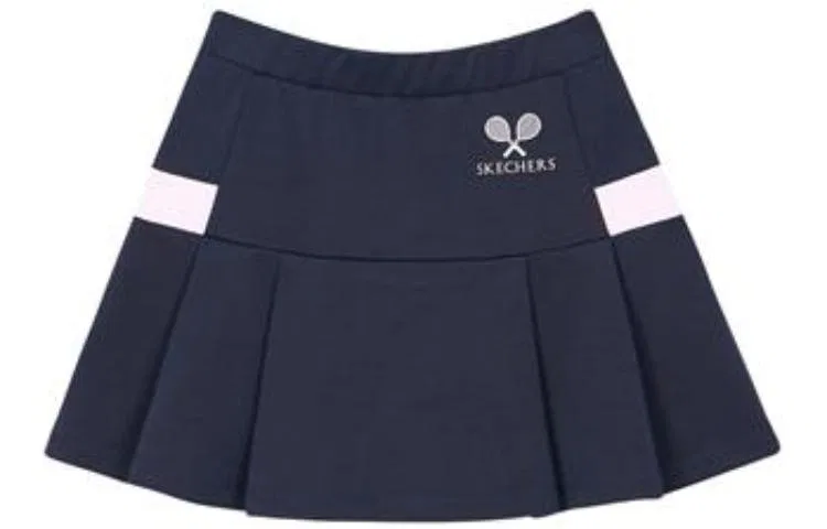 Юбка Skechers Kids Moderate Short темно-синяя — фото 3