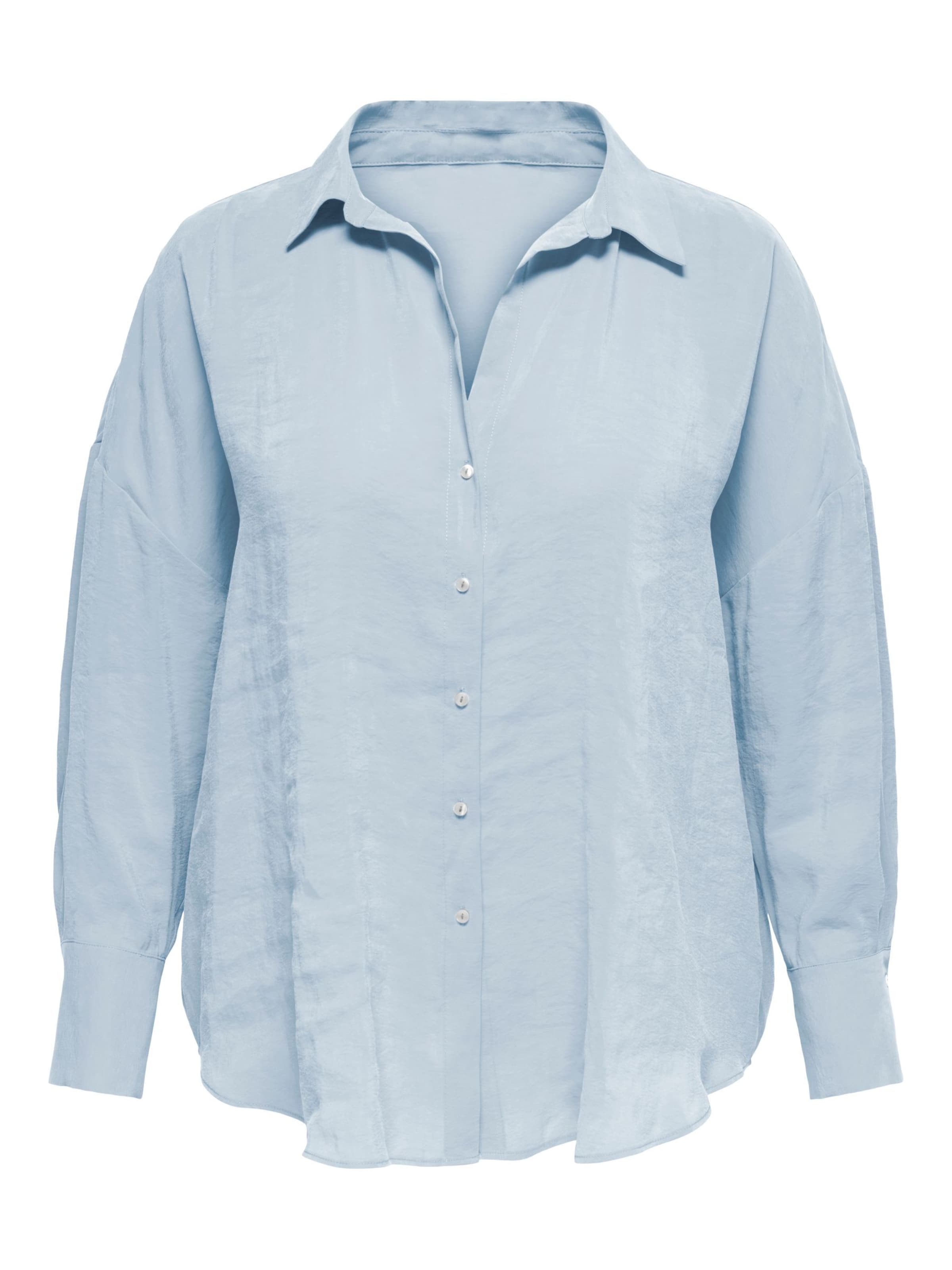 

ONLY Carmakoma Блузка 'CARZazima' в светло-голубом цвете