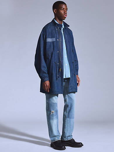 

Парка с рыбьим хвостом Levi's, цвет Fishtail Marine - Medium Wash