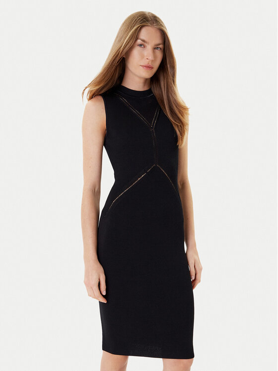 

Вязаное платье slim fit 5YGK18 5876Z Marciano Guess, черный