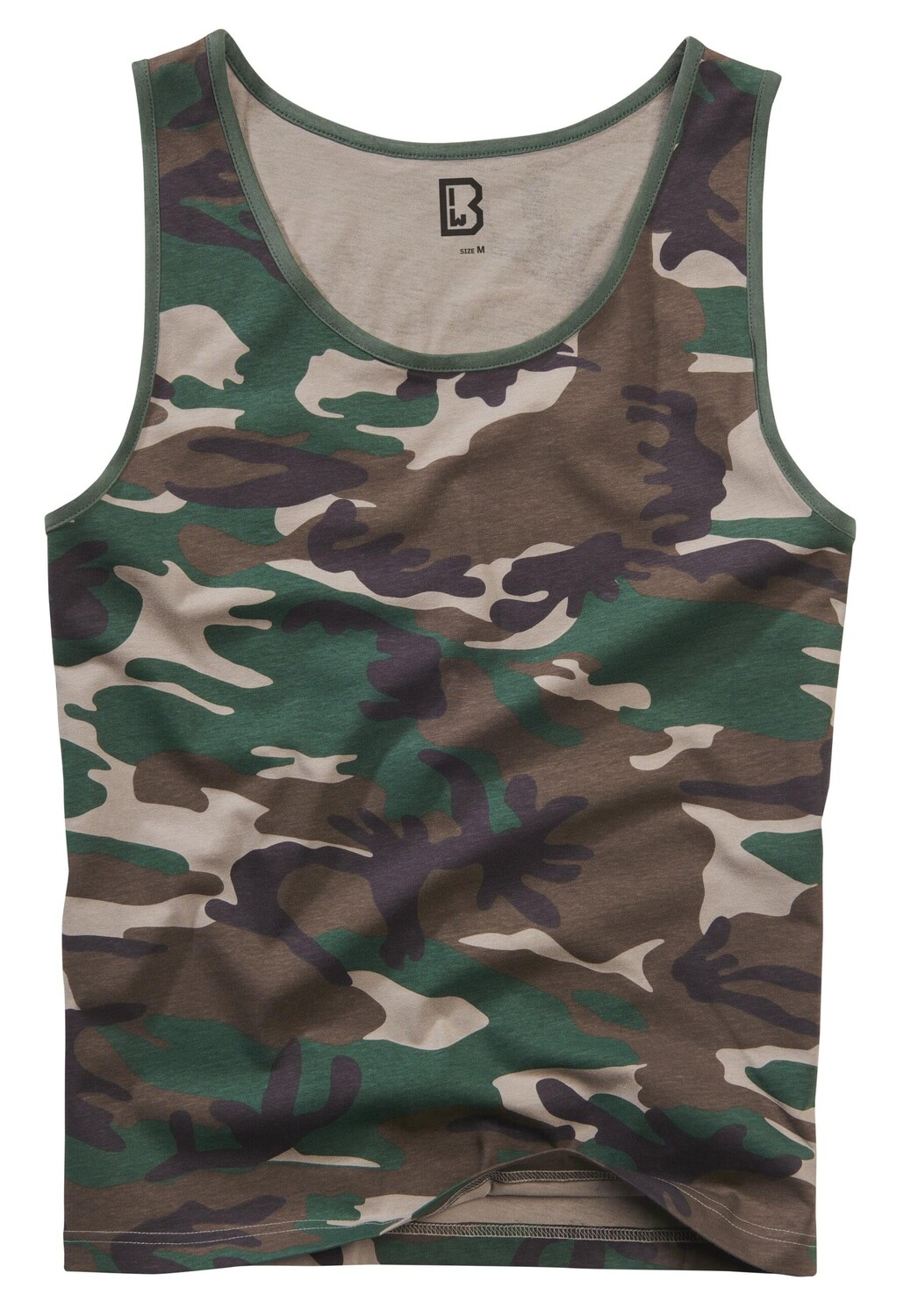 

Футболка Brandit Tank Tops, цвет woodland