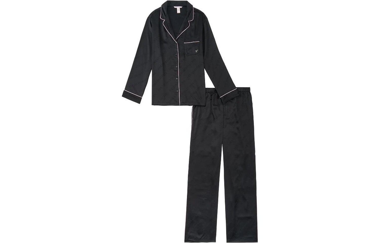 

Женский пижамный комплект Victoria's Secret, цвет Black