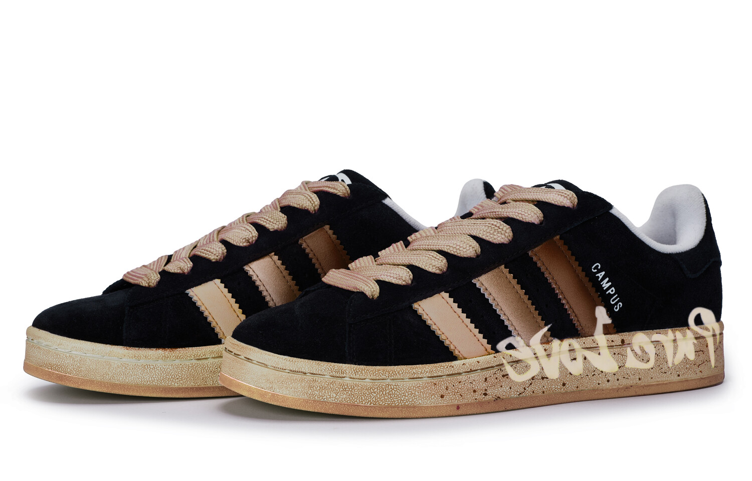 Adidas originals Кроссовки для скейтбординга CAMPUS 00s унисекс, Black/Brown — фото 3