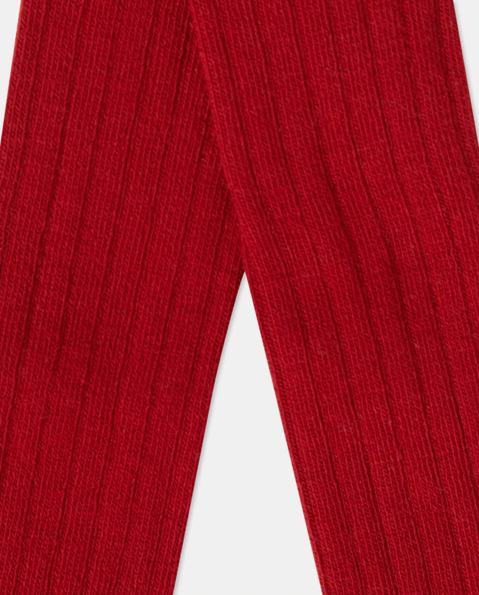 Упаковка из 2 ребристых колготок для мальчиков Cotton Juice, красный — фото 3