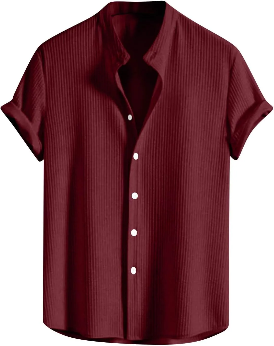 

Мужская рубашка с коротким рукавом, поло, летняя, свободного кроя BEIBEINOYA