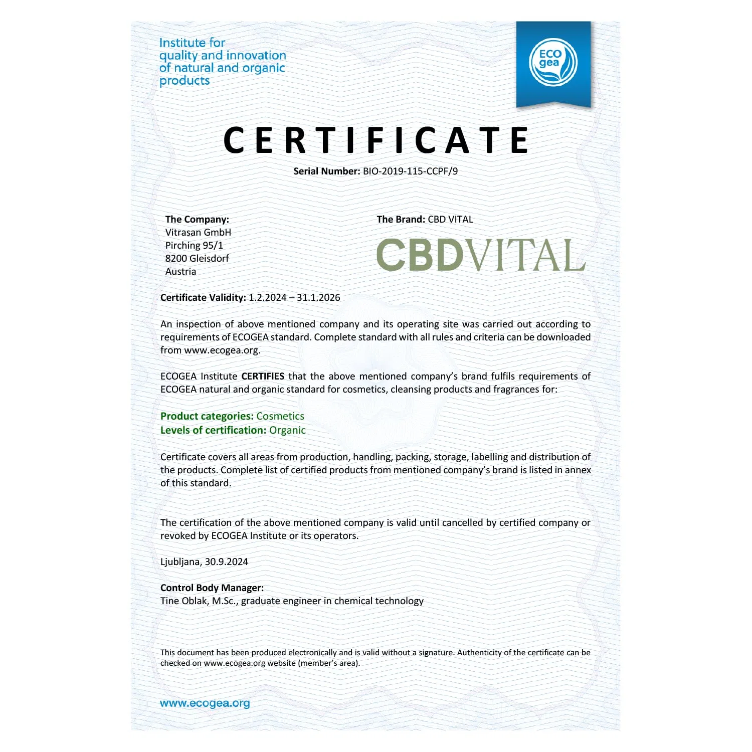 Крем для ног CBD для сухих и уставших ног, 100 мл Cbdvital By Vitrasan — фото 3