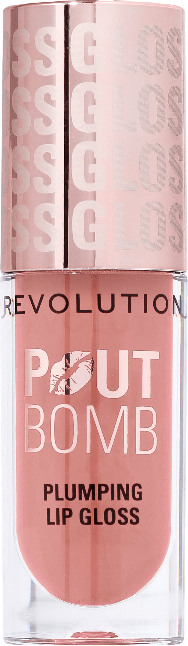 

Блеск для губ REVOLUTION Lipgloss Pout Bomb Plumping Candy Pink, 4,6 ml