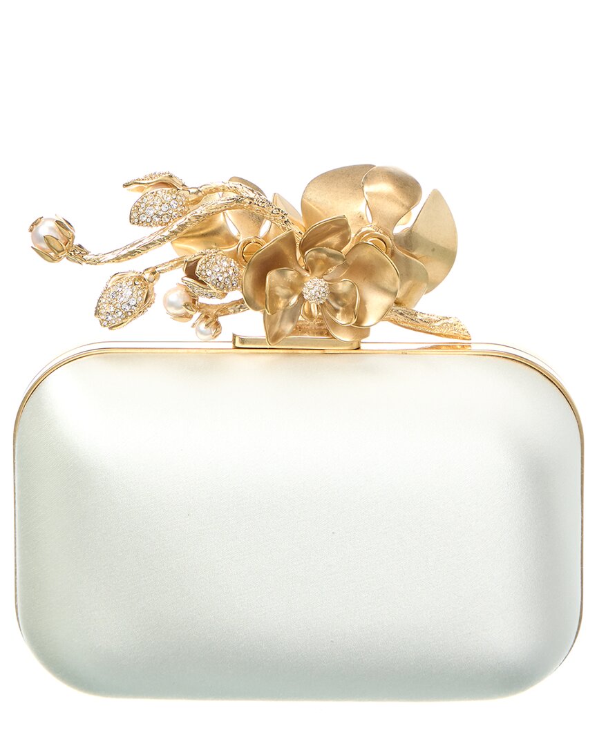 

Джимми Чу Клауд Сатин Клатч Jimmy Choo, белый