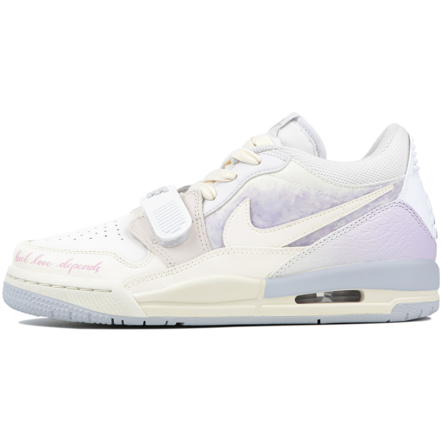 

Кроссовки Jordan Legacy 312 Vintage Basketball Shoes Women's Low-top Beige/Purple, фиолетовый