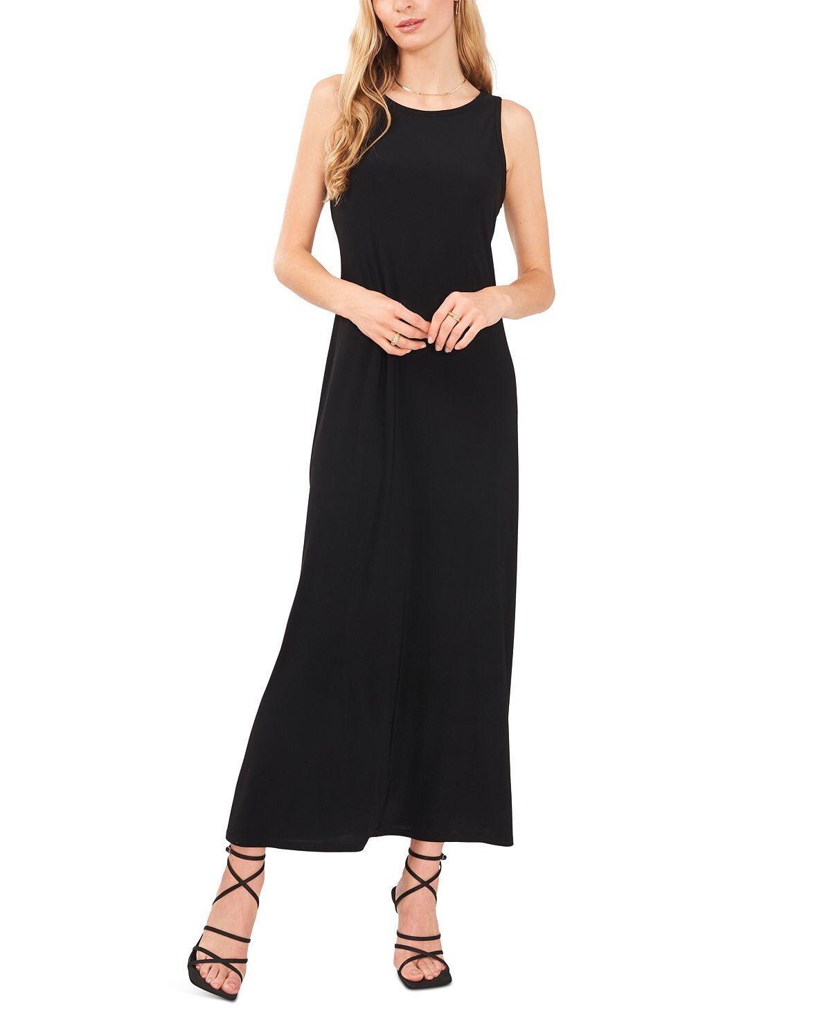 

Женское трикотажное платье с каплевидным вырезом Vince Camuto