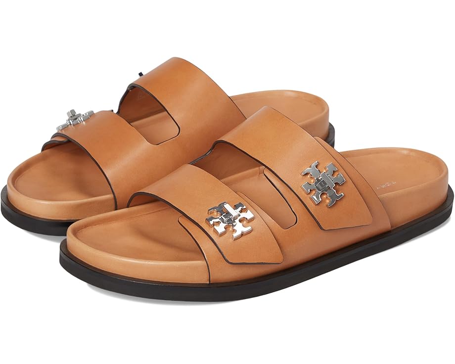 Сандалии Tory Burch T Lock Sport Slide, цвет Camello