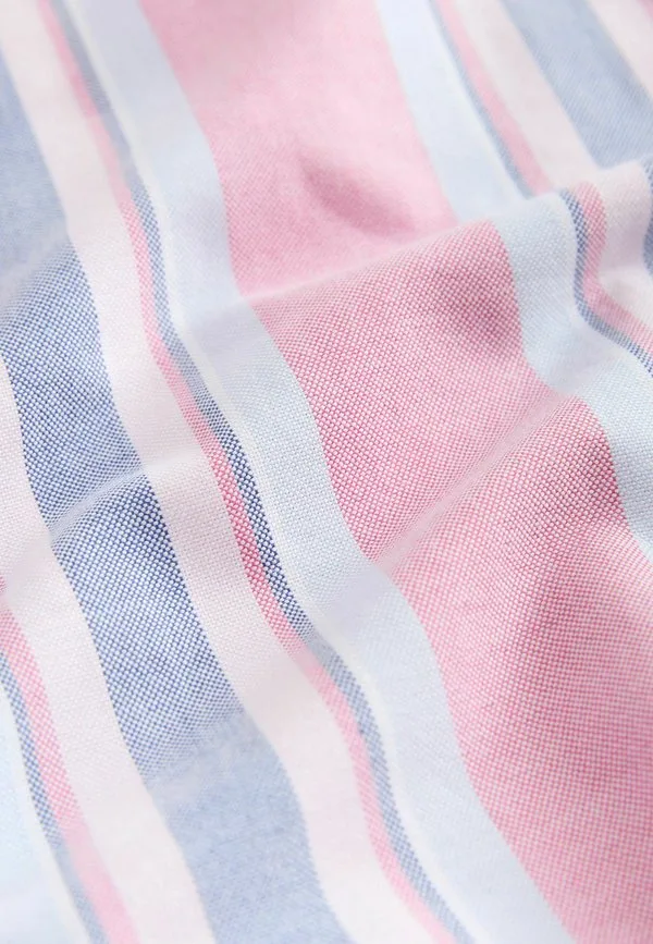 Рубашка с длинными рукавами в полоску стандартного кроя Next, Pink And Blue — фото 3