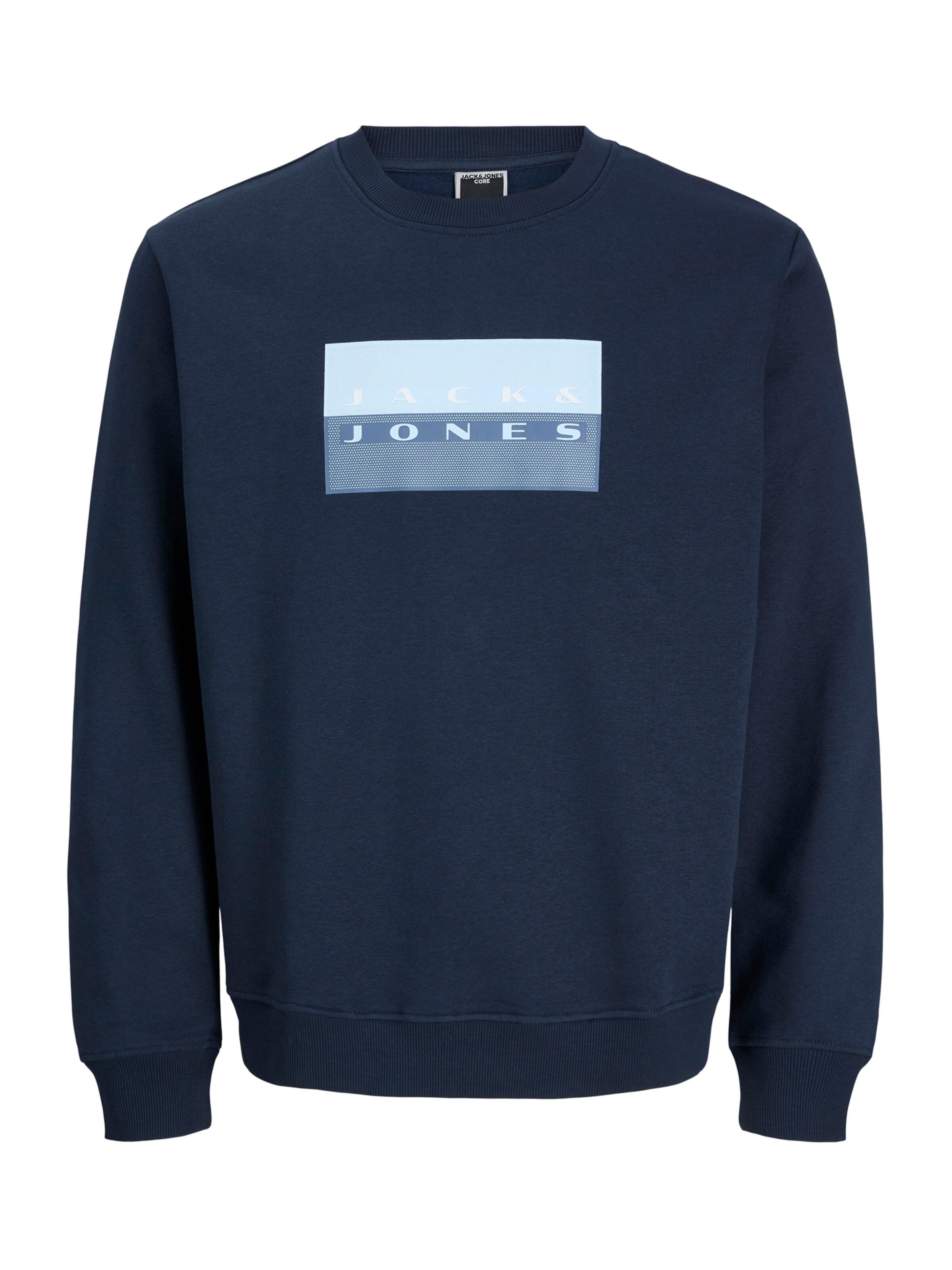 

JACK & JONES Свитшот 'JCOFUSION' в цветах Navy, Opal, Light Blue, Синий, JACK & JONES Свитшот 'JCOFUSION' в цветах Navy, Opal, Light Blue