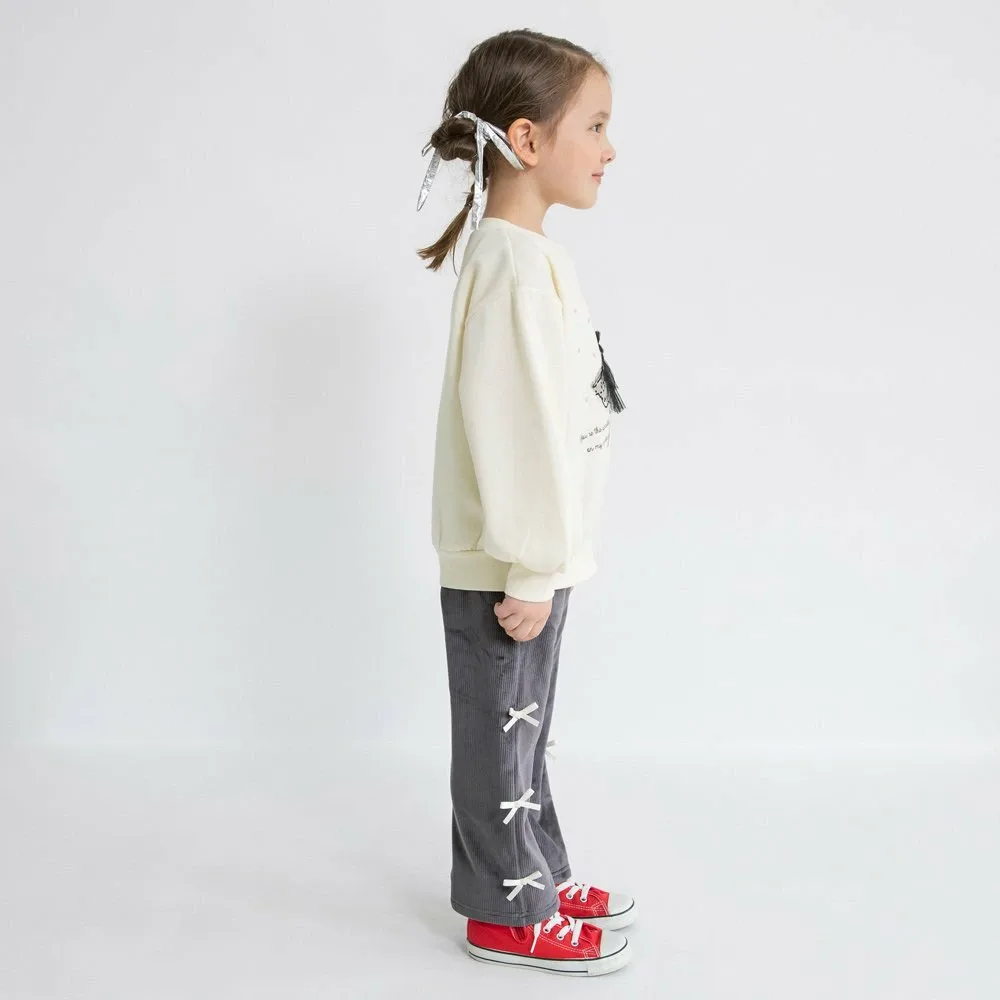 Брюки с флисовой подкладкой и боковой лентой Branshes, цвет Charcoal Gray — фото 2