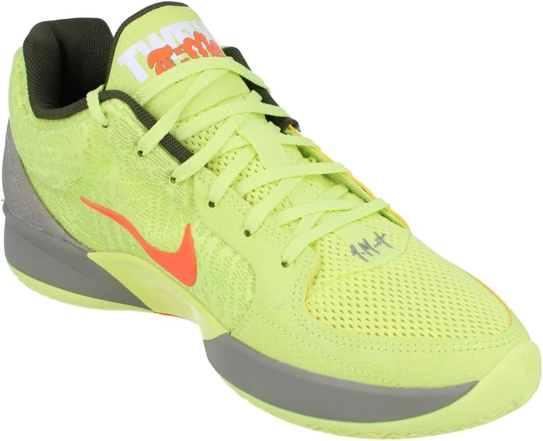 Баскетбольные кроссовки Nike Ja 2 (FD7328-001, Black/Light Smoke Grey/Light Lemon Twist/Phantom), оранжевый — фото 4