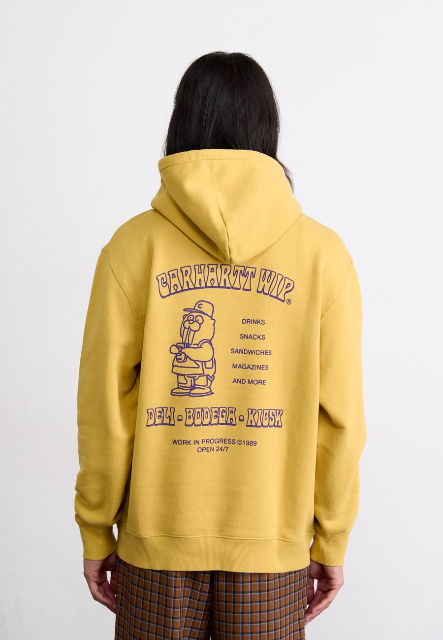 

Толстовка Carhartt WIP HOODED SANDWICH, Suncrest/Purple/Dark Yellow