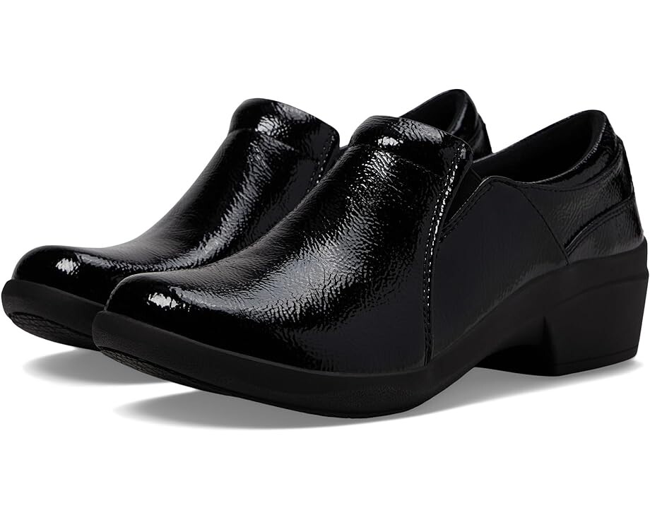 

Лоферы Clarks Talene Pace, цвет Black Crinkle Patent Synthetic