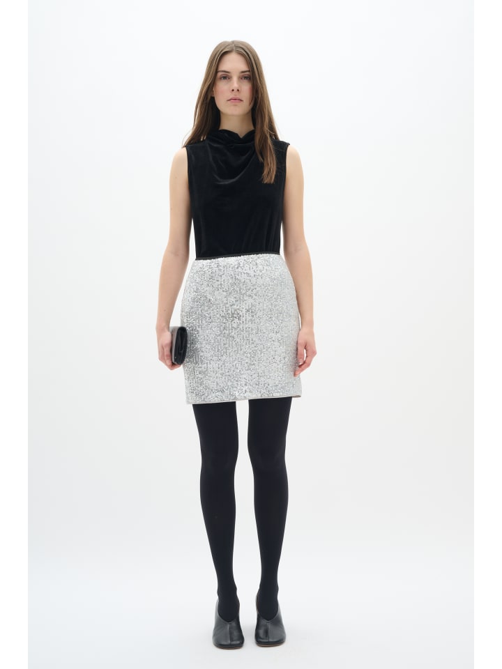 

Юбка до колена InWear, серебряный