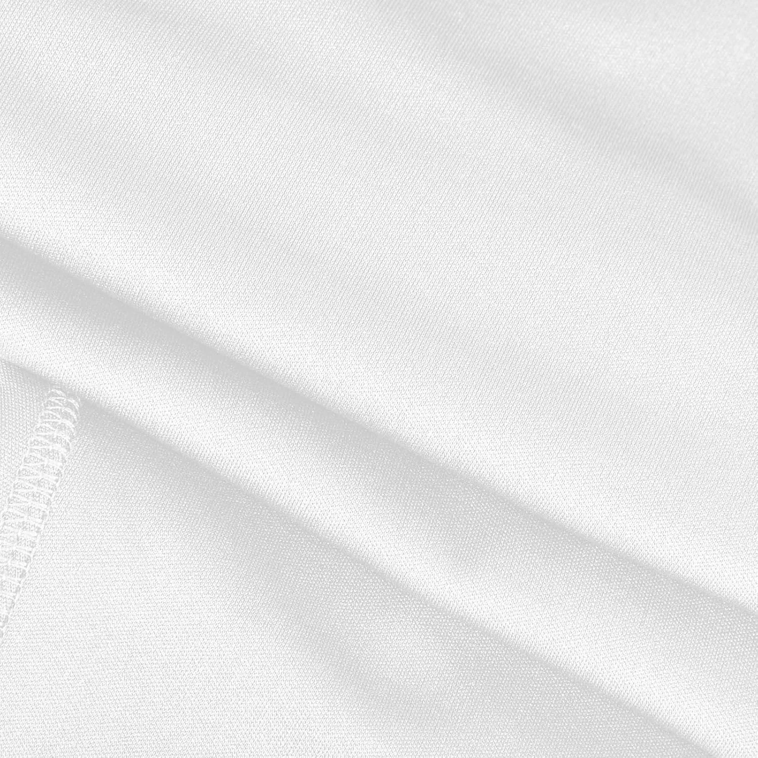 Женские леггинсы для йоги с перекрестным кроем, высокой талией и эффектом утягивания живота, спортивные леггинсы для тренажерного зала, бега и йоги Generic, белый — фото 2