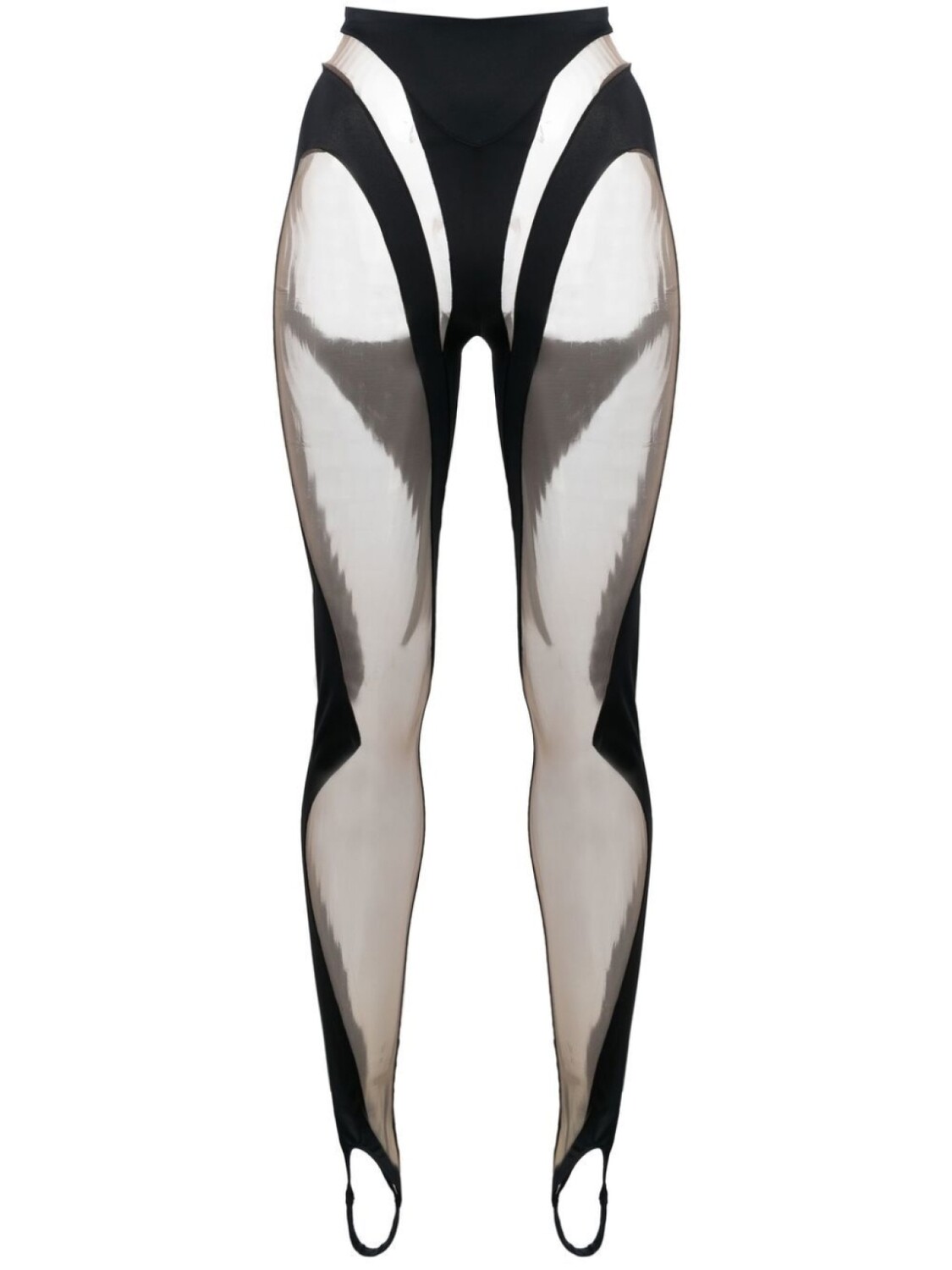 

Mugler леггинсы Rodeo, черный