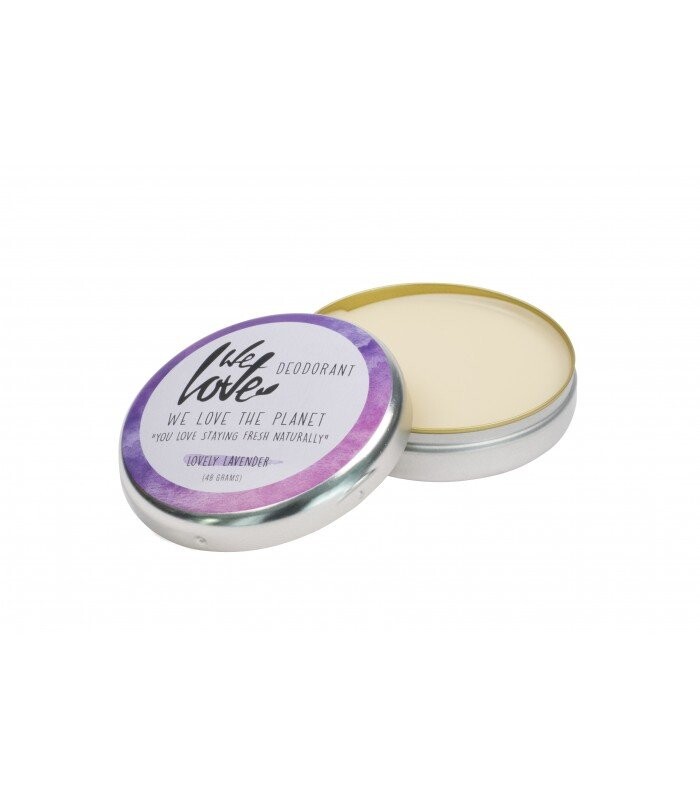 

Мы любим планету, Lovely Lavender, крем-дезодорант без алюминия, натуральный, 48 г We Love The Planet