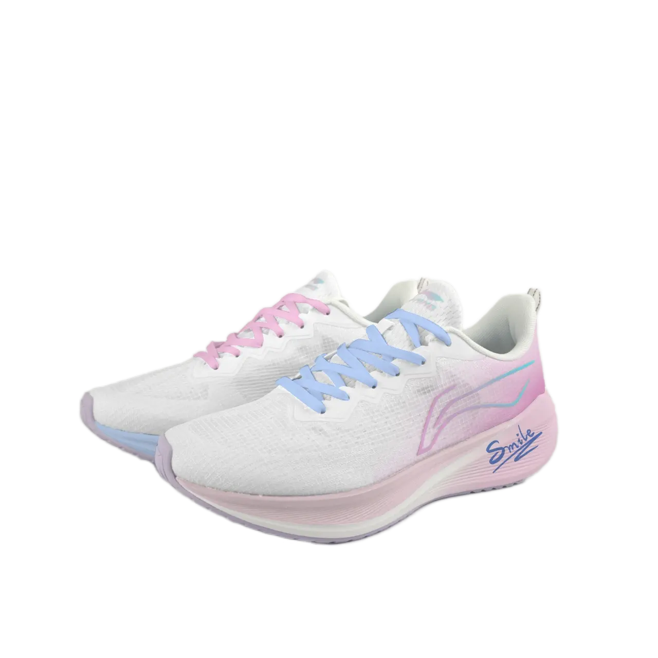 

LINING Женские кроссовки Wuyue для бега низкие белые