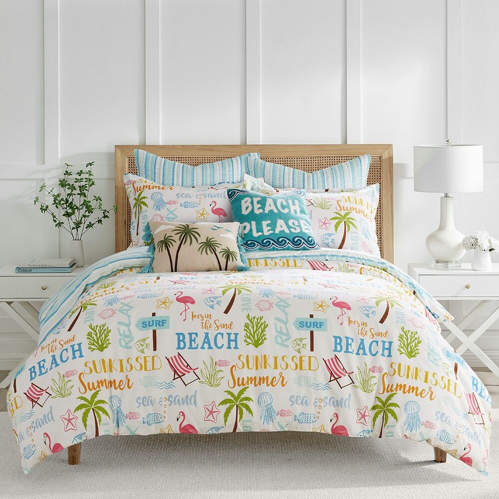 

Комплект пододеяльников Levtex Home Beach Days, мультиколор