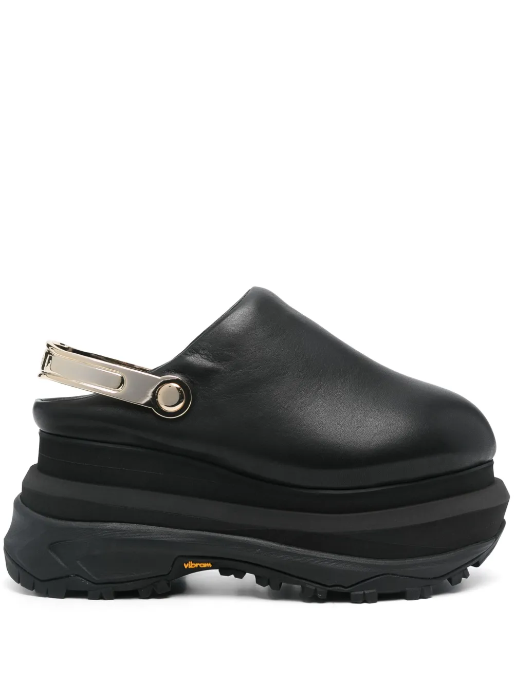 Мюли Sabot Wedge SACAI, черный