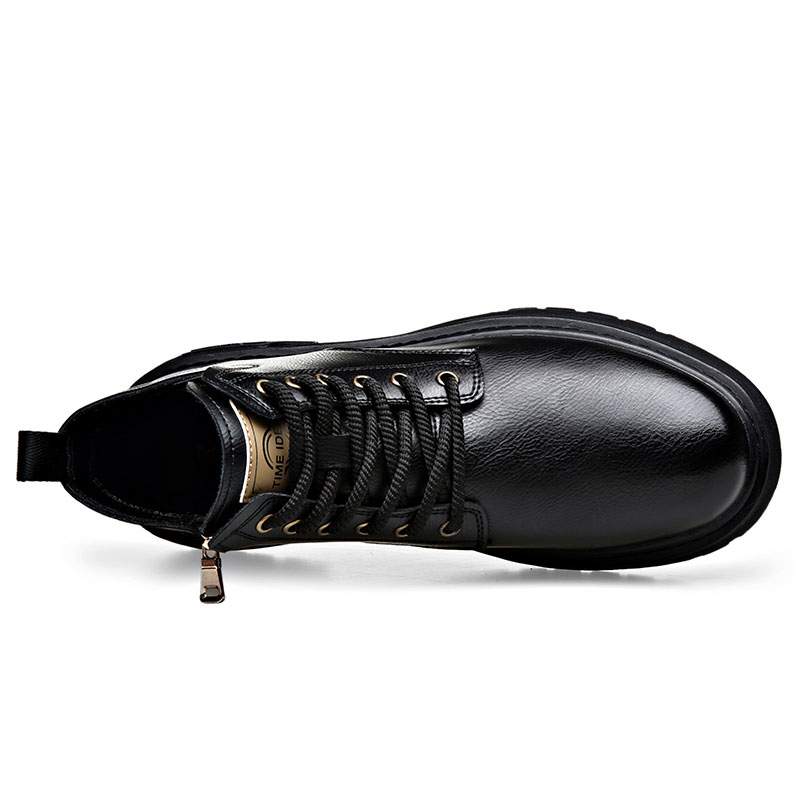 Ботинки Short Martin мужские Cachiotti, черные с подкладкой — фото 4