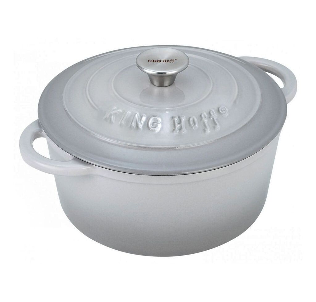 

Кастрюля эмалированная чугунная Kinghoff 2,4л 20см KH1520