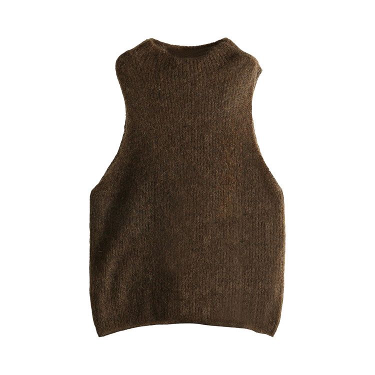 

Топ Amomento Sheer Sleeveless Top, Brown