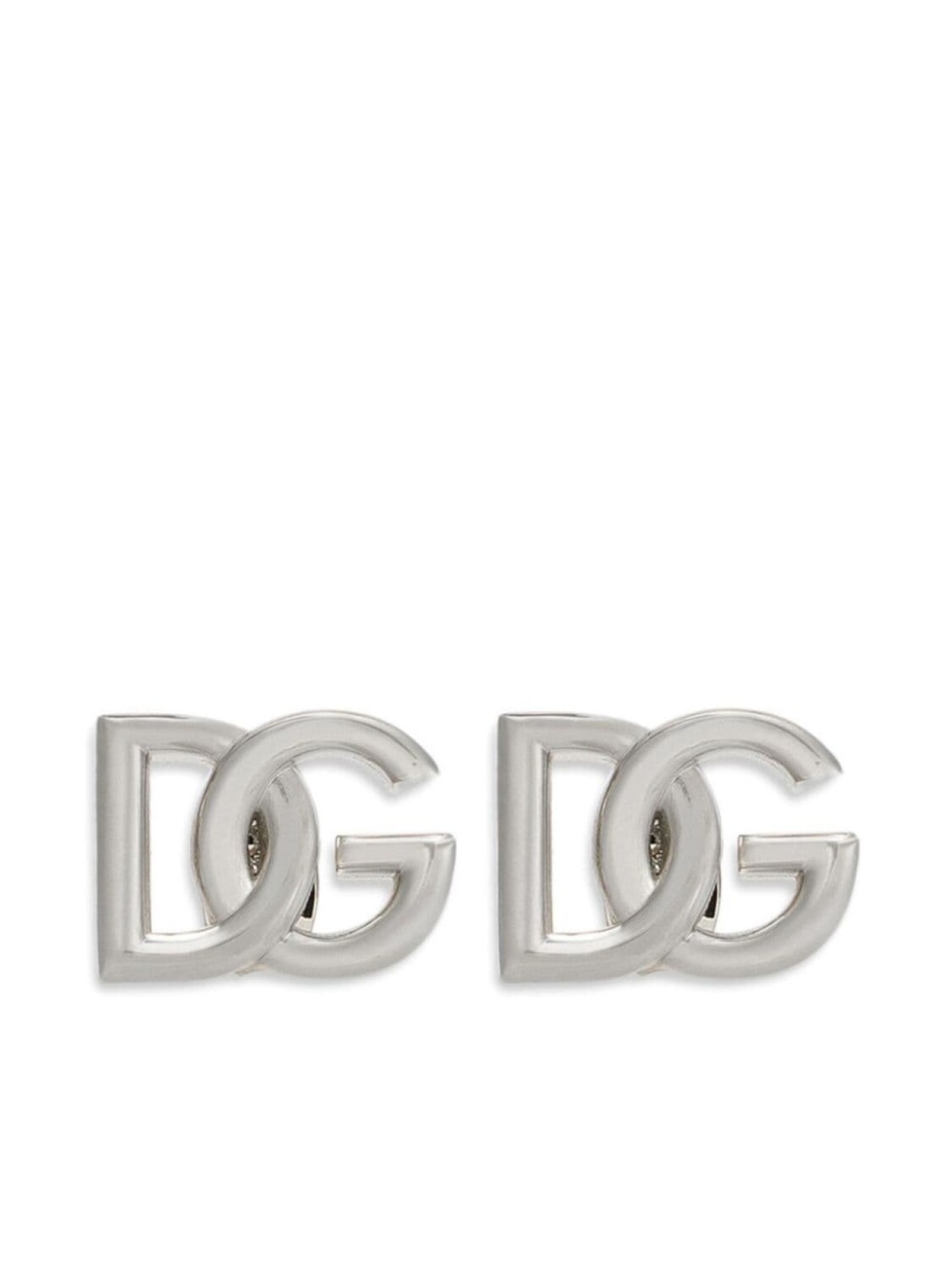 

Серьги-гвоздики с логотипом DG Dolce & Gabbana, серебряный