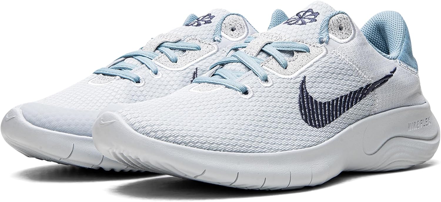 

Кроссовки для бега Nike Mens Flex Experience Rn 11 Nn, Pure Platinum/Thunder Blue-Blue